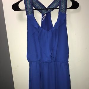 Blue dress
